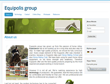 Tablet Screenshot of equi-polis.com